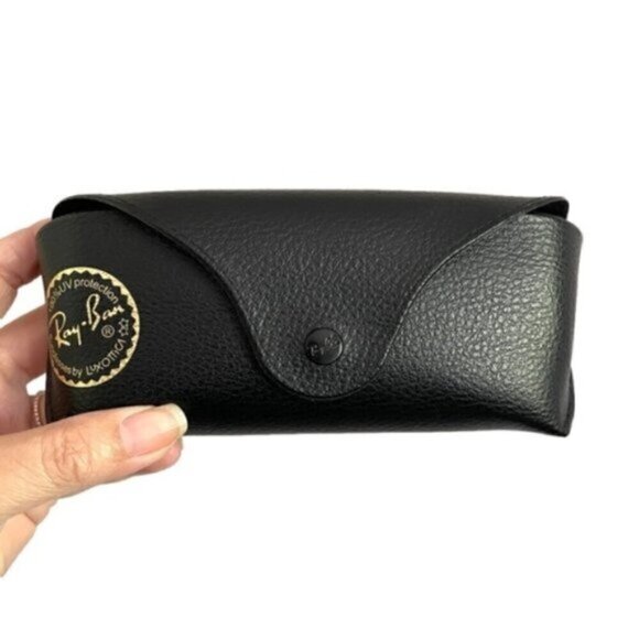 Ray Ban Black Semi-Hard Aviator Sunglasses Case - Picture 6 of 7